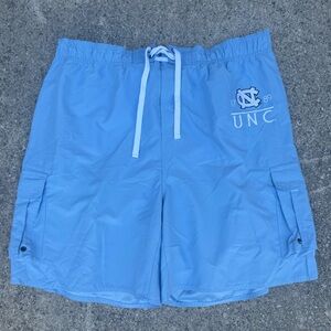 Clean Rare NCAA UNC Tarheels Swim Trunks Size XXL